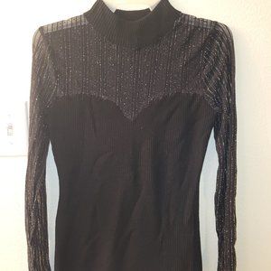 Almost Famous- Medium long sleeve sparkle glittery